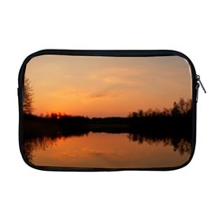 Sunset Nature Apple Macbook Pro 17  Zipper Case by Sapixe