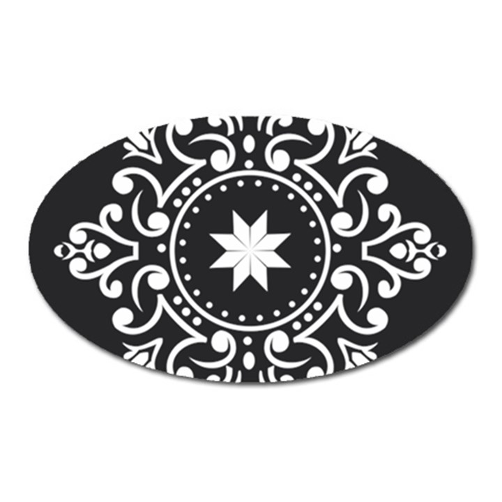 Table Pull Out Computer Graphics Oval Magnet