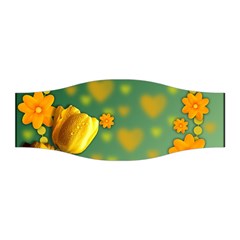 Background Design Texture Tulips Stretchable Headband by Sapixe