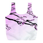 Essential Oils Flowers Nature Plant Full Print Recycle Bag (L) Back