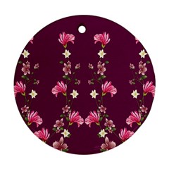 New Motif Design Textile New Design Ornament (round) by Sapixe