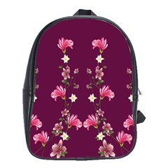 New Motif Design Textile New Design School Bag (large) by Sapixe