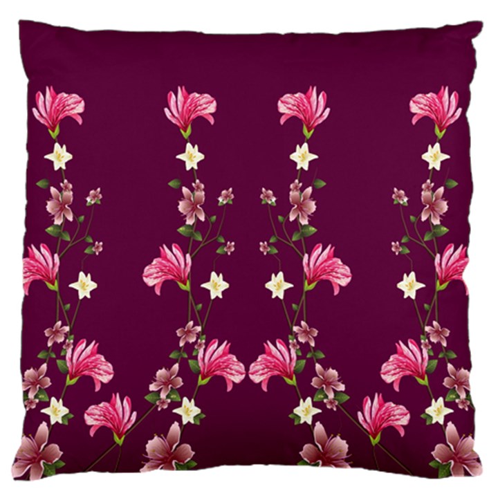 New Motif Design Textile New Design Standard Flano Cushion Case (One Side)