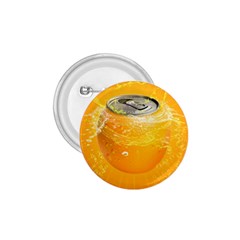 Orange Drink Splash Poster 1 75  Buttons by Sapixe