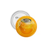 Orange Drink Splash Poster 1.75  Buttons Front