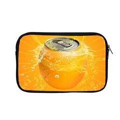 Orange Drink Splash Poster Apple Macbook Pro 13  Zipper Case by Sapixe