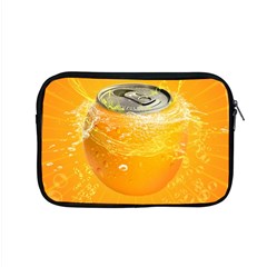 Orange Drink Splash Poster Apple Macbook Pro 15  Zipper Case by Sapixe