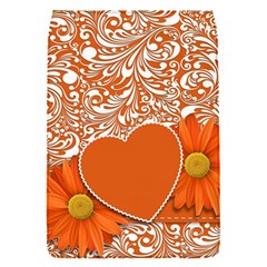 Flower Floral Heart Background Removable Flap Cover (s) by Sapixe