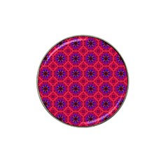 Retro Abstract Boho Unique Hat Clip Ball Marker (4 Pack) by Sapixe