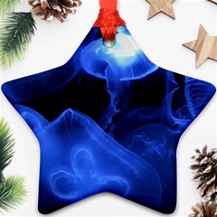 Jellyfish Sea Diving Sea Animal Star Ornament (two Sides) by Sapixe