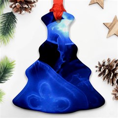 Jellyfish Sea Diving Sea Animal Christmas Tree Ornament (two Sides) by Sapixe