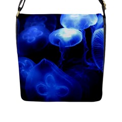 Jellyfish Sea Diving Sea Animal Flap Closure Messenger Bag (l) by Sapixe