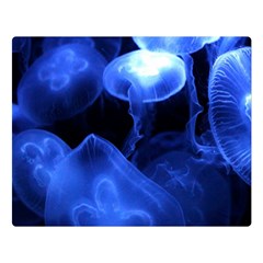 Jellyfish Sea Diving Sea Animal Double Sided Flano Blanket (large)  by Sapixe