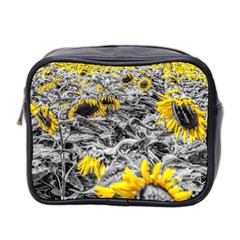 Sunflower Field Girasol Sunflower Mini Toiletries Bag (two Sides) by Sapixe