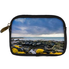 Iceland Nature Mountains Landscape Digital Camera Leather Case by Sapixe