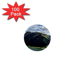 Panoramic Nature Mountain Water 1  Mini Magnets (100 Pack)  by Sapixe