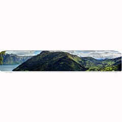 Panoramic Nature Mountain Water Small Bar Mats by Sapixe