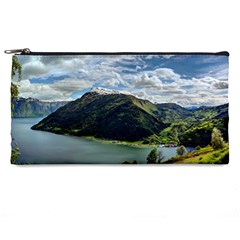 Panoramic Nature Mountain Water Pencil Cases by Sapixe