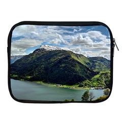 Panoramic Nature Mountain Water Apple Ipad 2/3/4 Zipper Cases by Sapixe