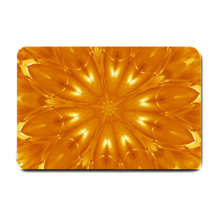 Kaleidoscopic Flower Small Doormat 