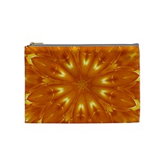 Kaleidoscopic Flower Cosmetic Bag (medium) by yoursparklingshop