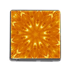 Kaleidoscopic Flower Memory Card Reader (square 5 Slot) by yoursparklingshop