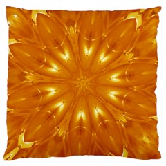 Kaleidoscopic Flower Large Cushion Case (one Side) by yoursparklingshop