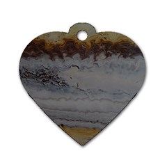 Acid Dog Tag Heart (one Side)