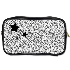 B/w Abstract Pattern 1 Toiletries Bag (two Sides) by JadehawksAnD