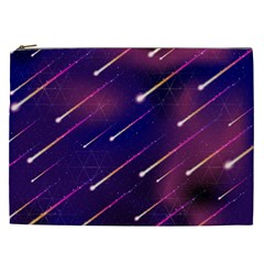 Meteor Shower 1 Cosmetic Bag (xxl) by JadehawksAnD