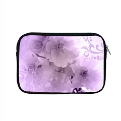 Wonderful Flowers In Soft Violet Colors Apple Macbook Pro 15  Zipper Case by FantasyWorld7