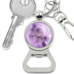 Wonderful Flowers In Soft Violet Colors Bottle Opener Key Chains by FantasyWorld7