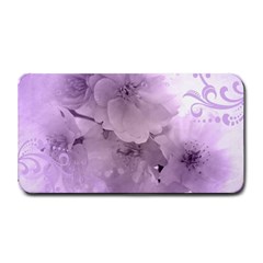 Wonderful Flowers In Soft Violet Colors Medium Bar Mats by FantasyWorld7