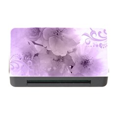 Wonderful Flowers In Soft Violet Colors Memory Card Reader With Cf by FantasyWorld7