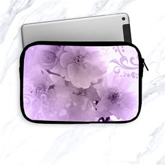 Wonderful Flowers In Soft Violet Colors Apple Ipad Mini Zipper Cases by FantasyWorld7