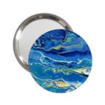 Sunlit Waters 2.25  Handbag Mirrors Front