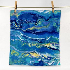 Sunlit Waters Face Towel