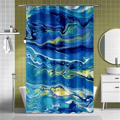 Sunlit Waters Shower Curtain 48  x 72  (Small) 