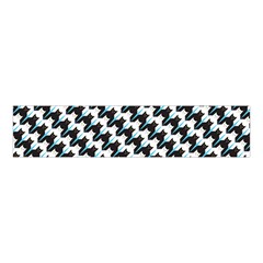 Massaging Kitties Houndstooth Pattern Velvet Scrunchie by emilyzragz