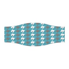 Swan Herd Houndstooth Pattern  Stretchable Headband by emilyzragz