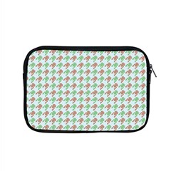 Amphibians Hopping Houndstooth Pattern Apple Macbook Pro 15  Zipper Case by emilyzragz