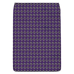 Luv Machine Robot Houndstooth Pattern (purple) Removable Flap Cover (s) by emilyzragz