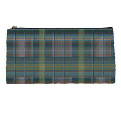 Plaid Pencil Crayon Pattern Pencil Cases by emilyzragz