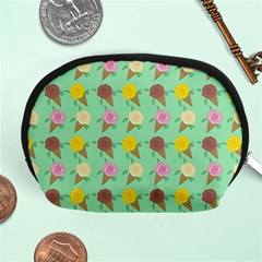 Roses Are Neapolitan Ice Cream Accessory Pouch (medium) by emilyzragz