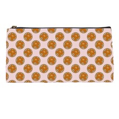 Waffle Polka Dot Pattern Pencil Cases by emilyzragz