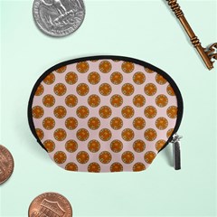 Waffle Polka Dot Pattern Accessory Pouch (small) by emilyzragz