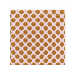 Waffle Polka Dot Pattern Small Satin Scarf (square) by emilyzragz