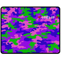 The Colors Of Gamers Double Sided Fleece Blanket (medium)  by JessisArt