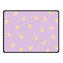 Candie Corn Double Sided Fleece Blanket (small)  by JessisArt