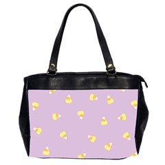 Candy Corn (purple) Oversize Office Handbag (2 Sides)